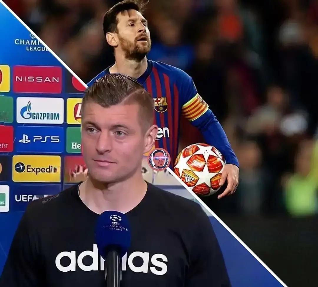 托尼·克罗斯聊起助攻这事，直接把梅西夸到没对手。他说根本没法把梅西的助攻能