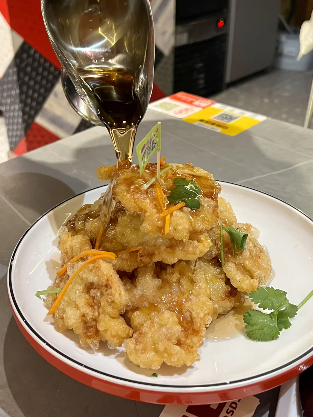 锅包肉还是得有冲鼻子的糖醋汁才好吃