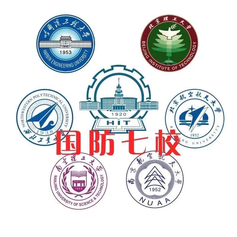国防七子该咋选呀？其实国防七子是分梯队的。第一梯队，那肯定得是哈尔滨工业大