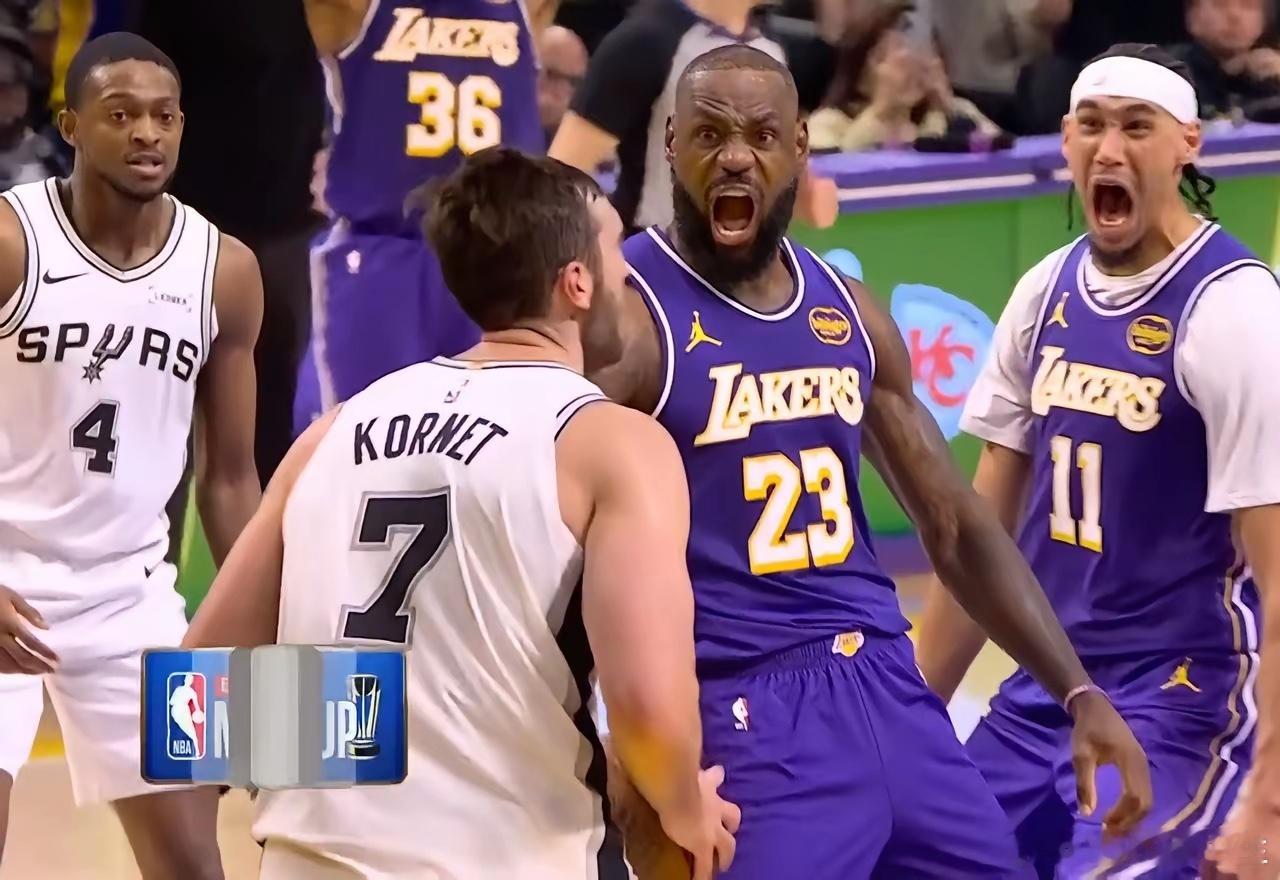 湖人爆冷不敌马刺，赛后听了徐鲸鱼老师的三点分析，1.詹姆斯41岁居然还能挂着一个