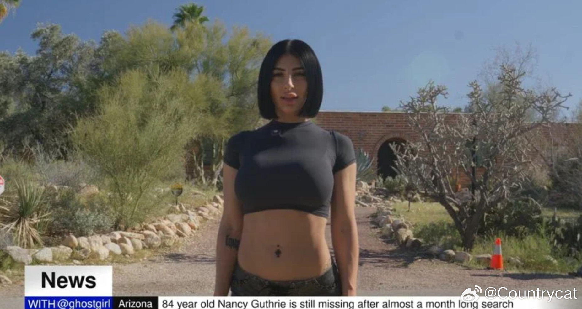 84岁老妇疑遭绑架未破案女网红闯案发地拍性感视频引争议海外新鲜事在流量至上的