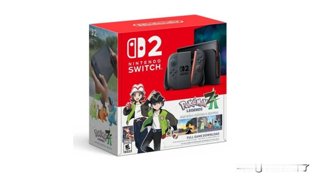 任天堂与宝可梦公司联合宣布推出全新Switch2限定套装。　《宝可梦传说Z-