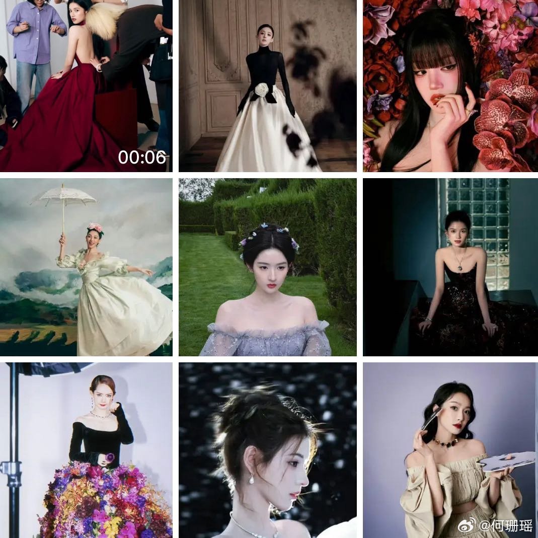 女明星VOGUE盛典造型出图戚薇VOGUE出发图是AI做的VOGUE盛典将于