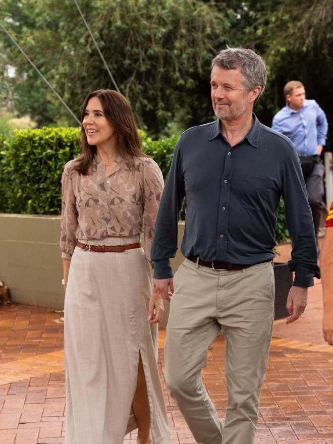 丹麦国王夫妇@澳洲Day1-2[鼓掌]大玛丽是以王后身份回的娘家，3/13抵