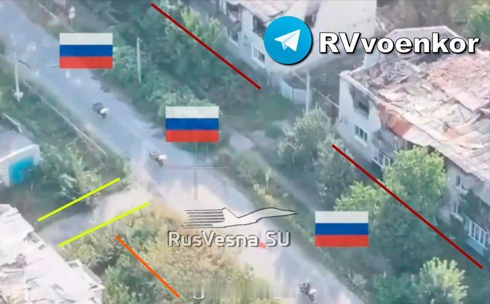 乌克兰媒体发了个库尔斯克边境战的老视频，谎称在胡里艾博勒击退俄军进攻，看起来这里