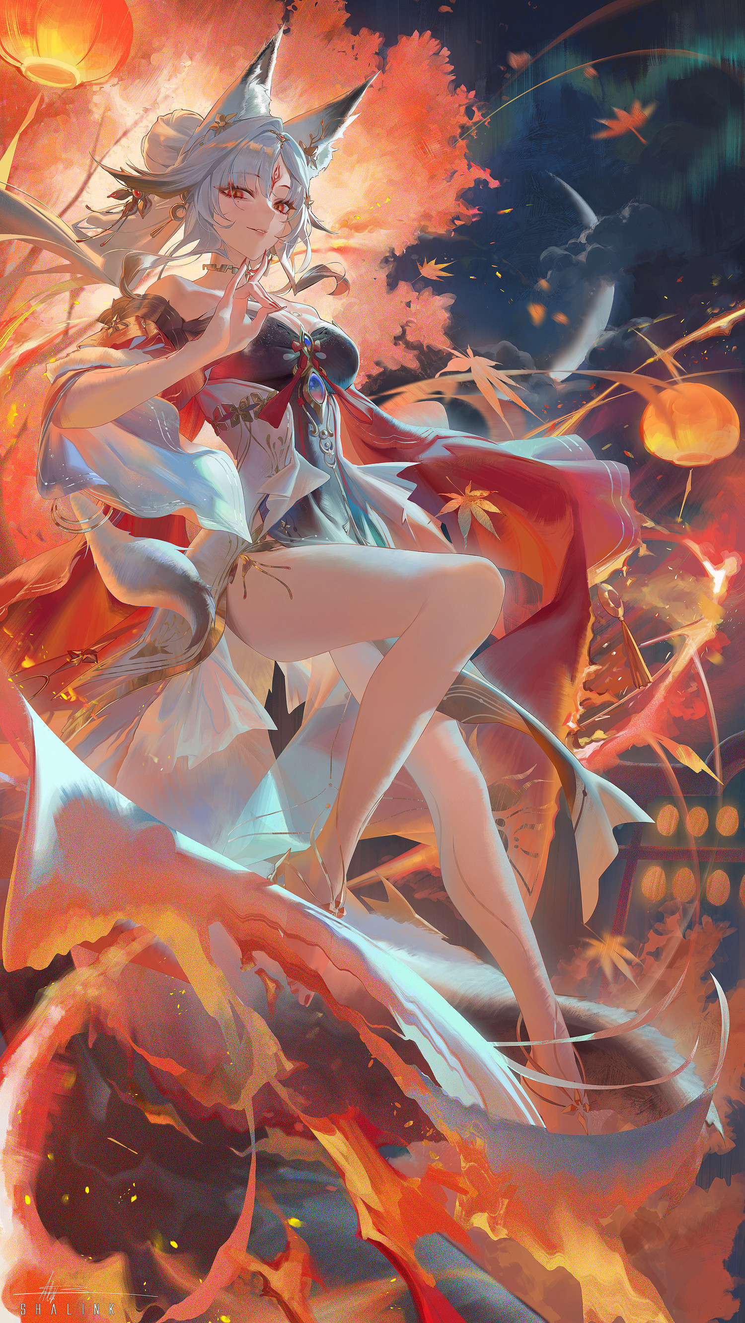动漫心月狐·画师:Shalink​​​