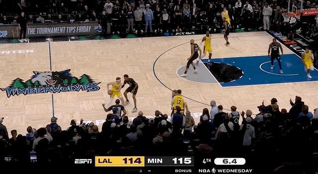 真的是里皇!!!里夫斯读秒绝杀森林狼,拒绝被看衰!真的疯了,里夫斯这是要场场