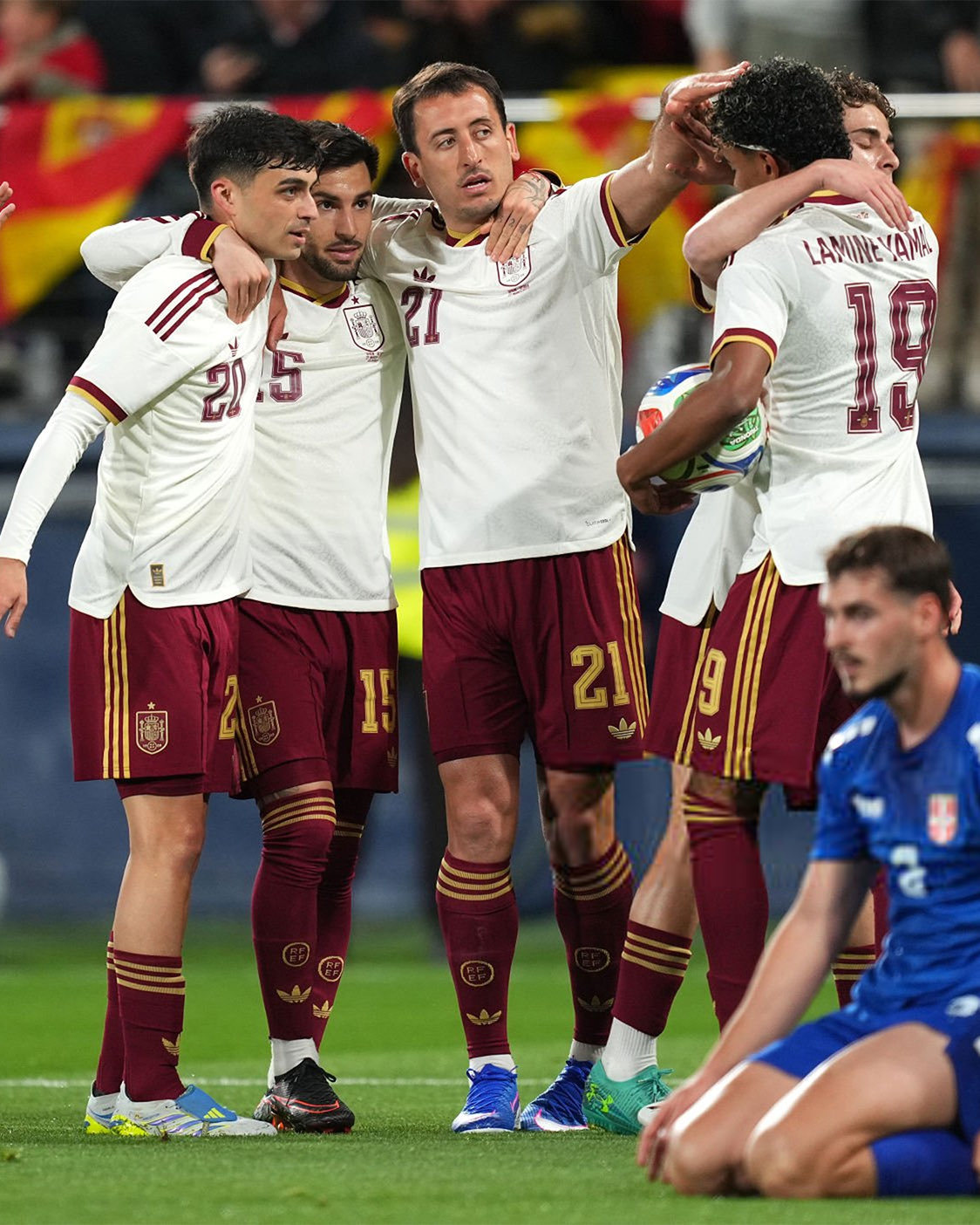 🇪🇸西班牙3-0塞尔维亚🇷🇸库巴西出战83分钟并贡献一次助攻🅰️