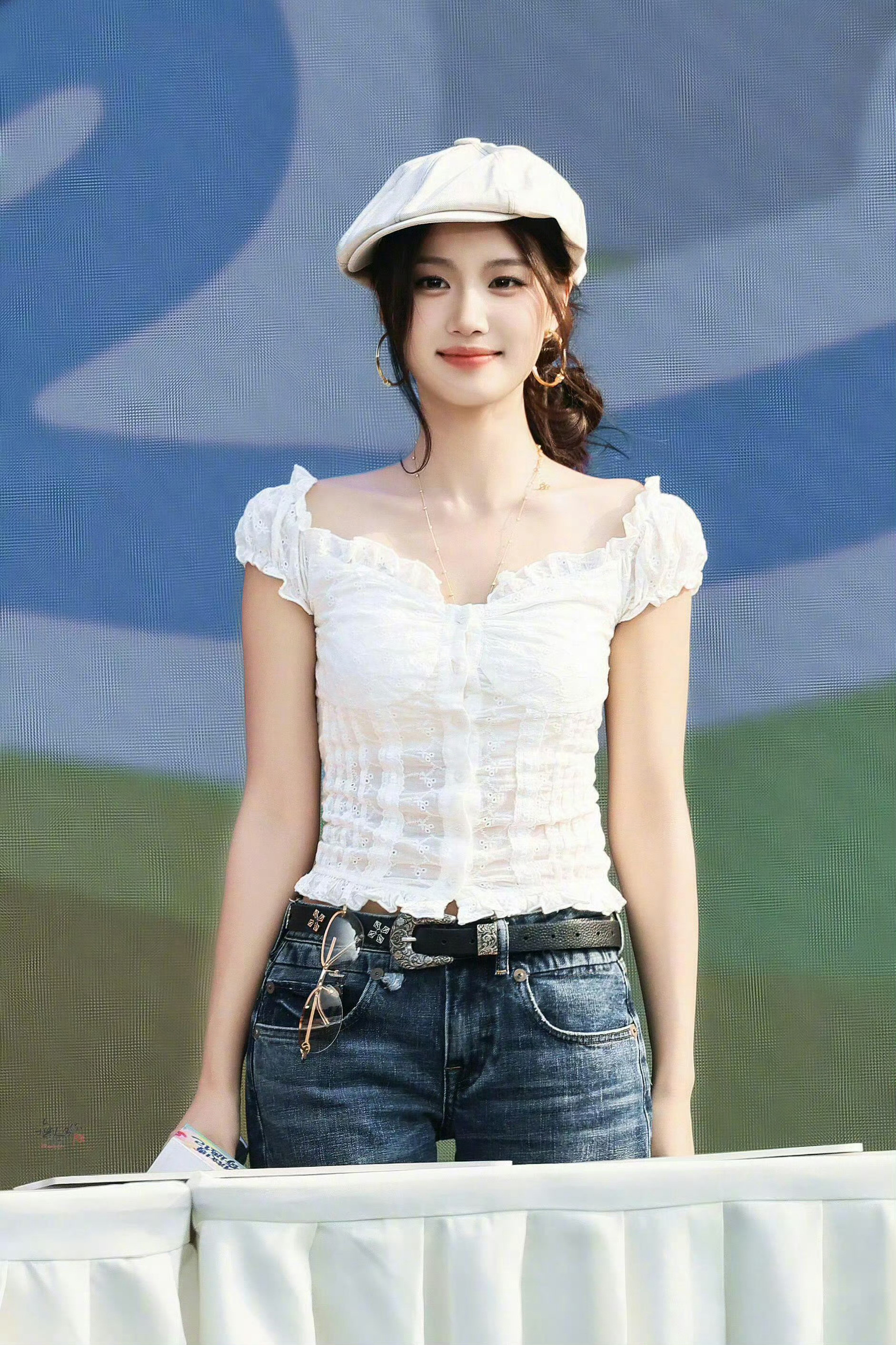 卢昱晓昨天妈妈今天辣妹真的好美丽呀，跟以前的风格不一样​​​