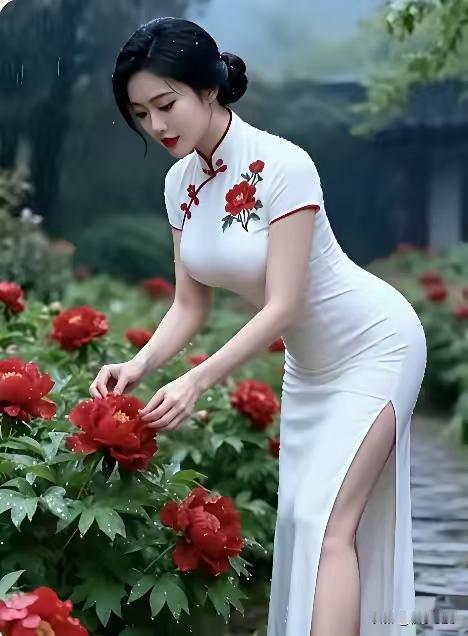 塞鸿秋·良缘男贪娇面女贪才，相看两不猜。芙蓉帐底春山黛，砚池墨溅香罗带。