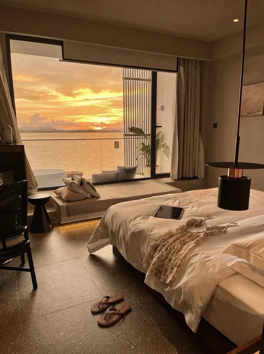 深圳！金沙湾！！超满意的海景hotel🌊~