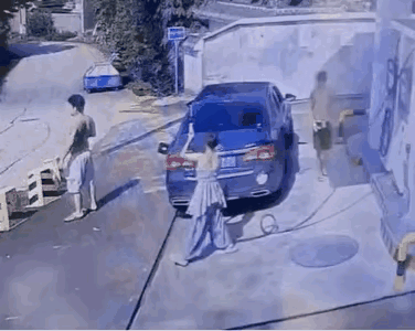 为什么不上车踩刹车