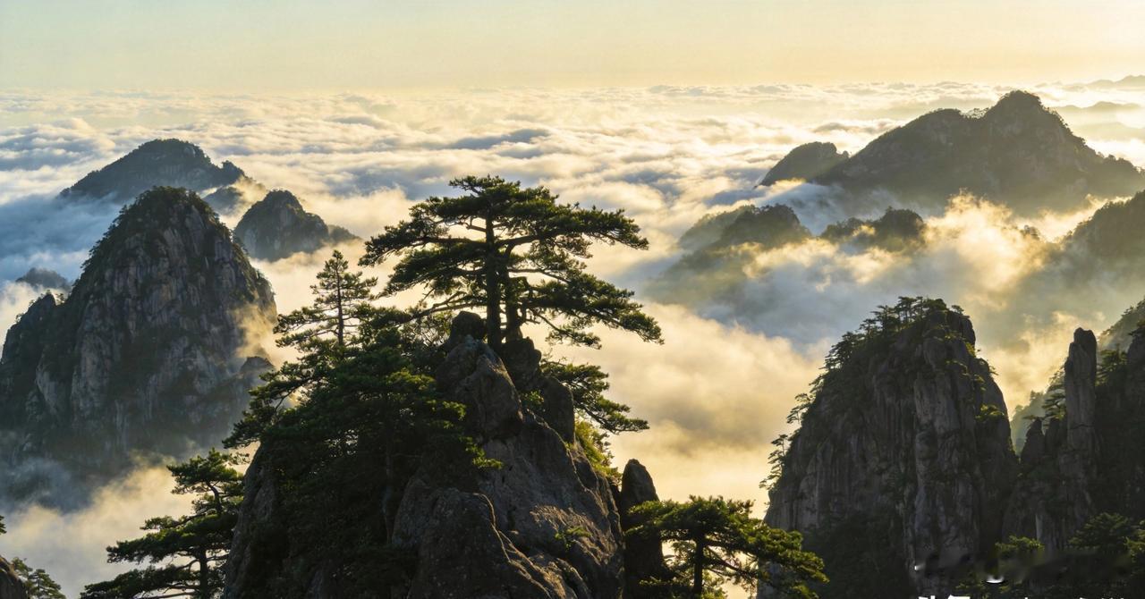黄山华山泰山，谁最能出大片？直接给结论：综合出片率：黄山>华山>泰