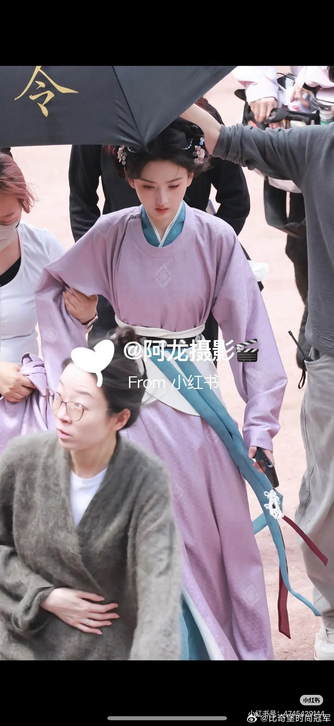 好羡慕宋祖儿的粉丝才开机就有路透看了