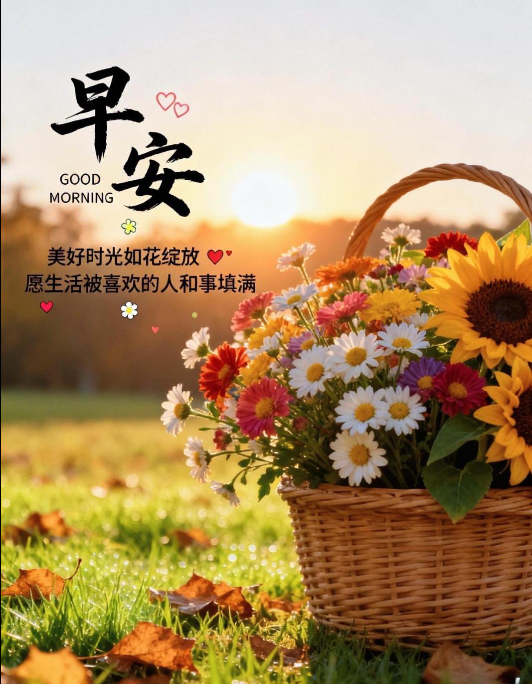 🌈周五的早晨，是一周的完美句点，也是美好周末的序章。愿你带着满满的成就感，轻装