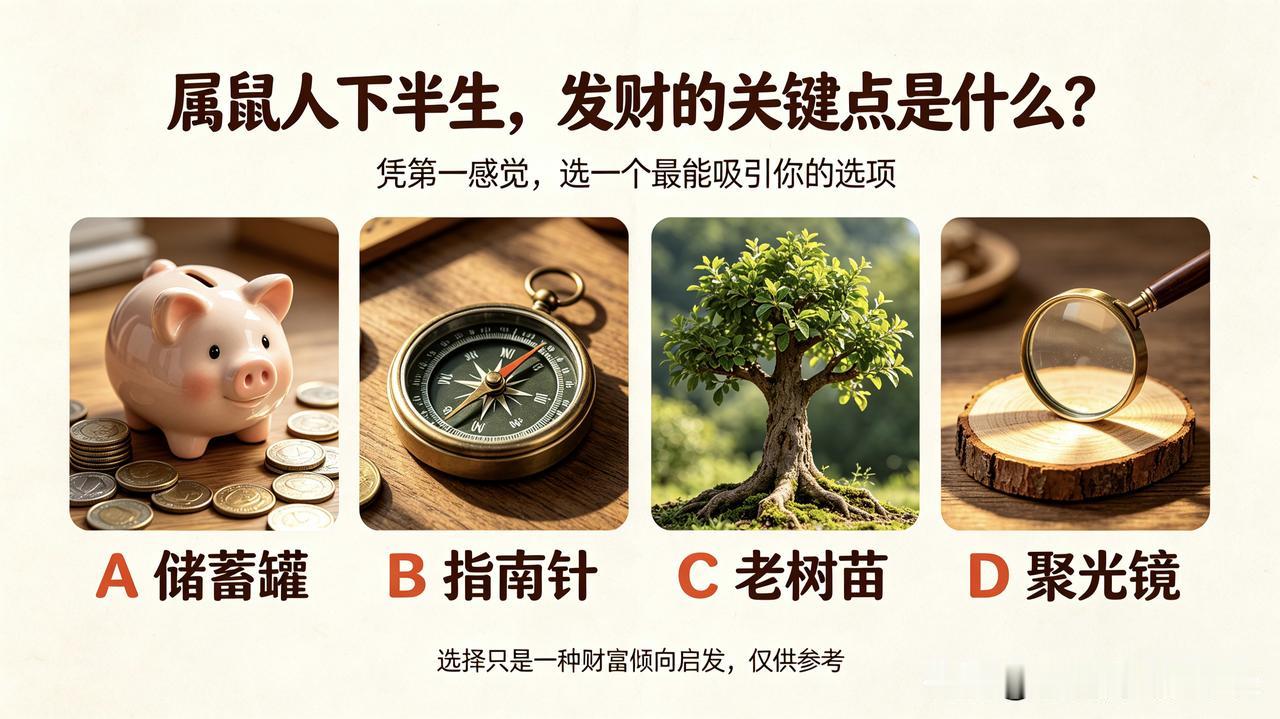 属鼠的人，在你的下半生，如果你想要发财，那么你发财的关键点，到底是什么呢？