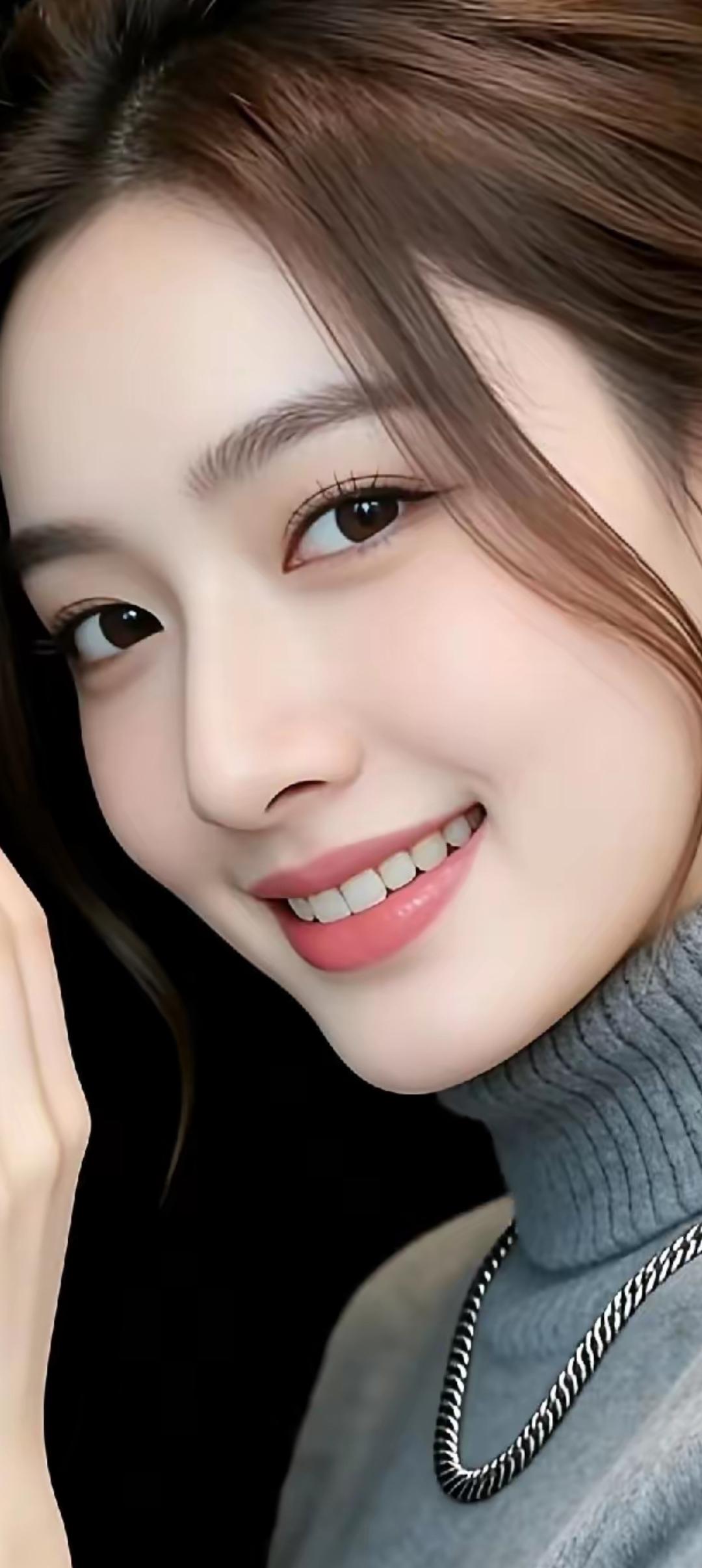 微笑的魅力，温柔如水，美得令人心动！😊✨