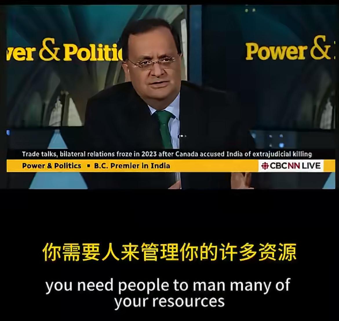 印度驻加拿大高级专员提议：加拿大应该引入6000万印度裔人口，因为加拿大有很多的