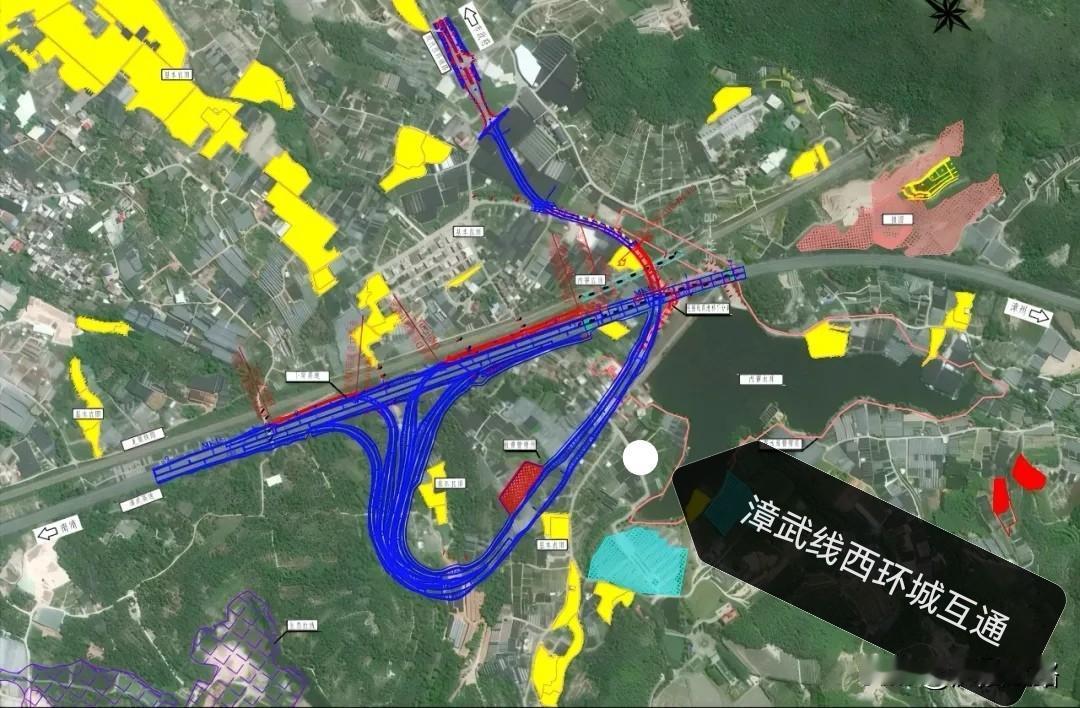 好消息，漳州西环城互通高速出入口，开工倒计来了。近日，漳武线西环城互通出入