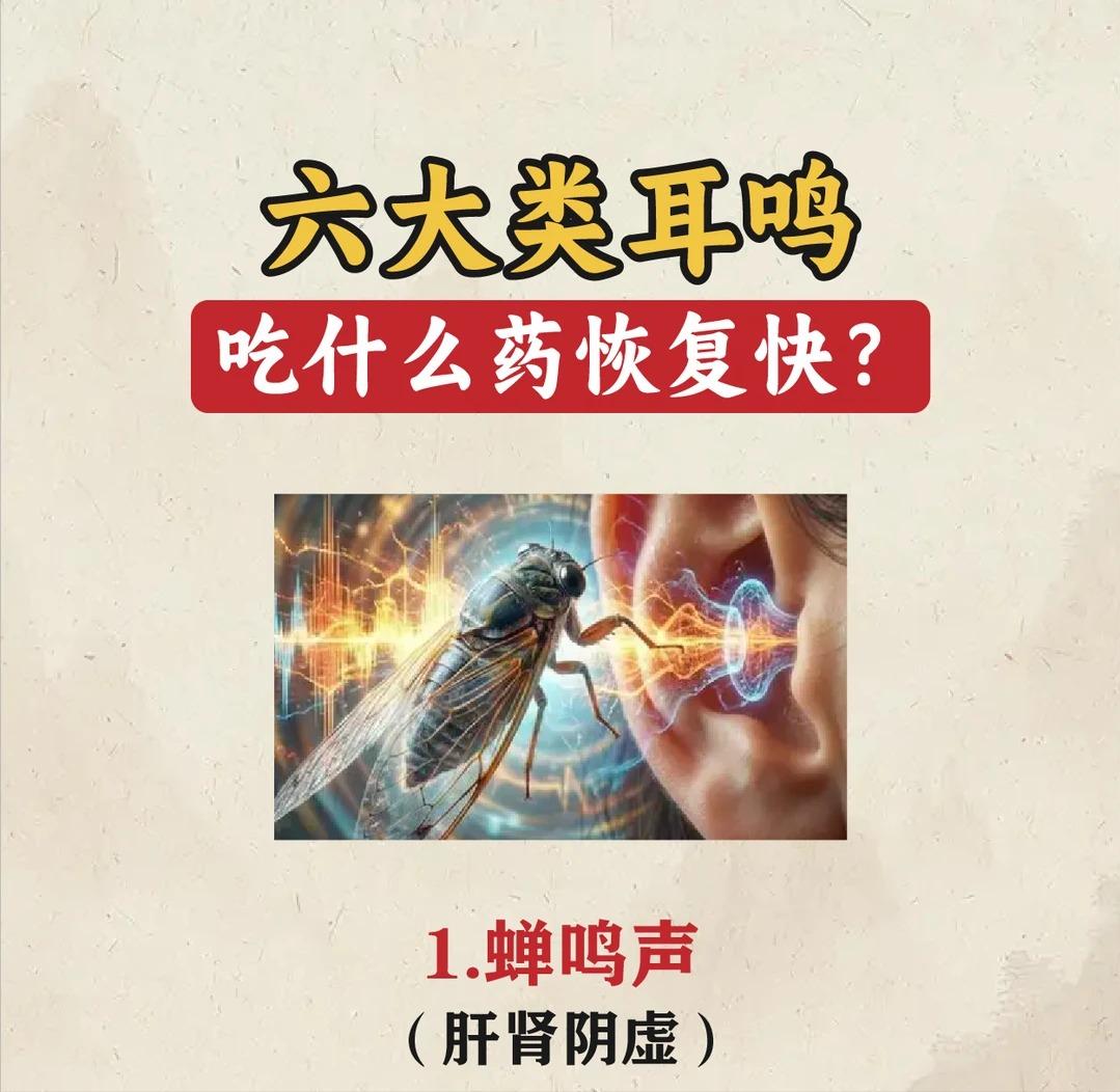 耳鸣该如何用药？6种不同鸣响声，背后诱因各有区别