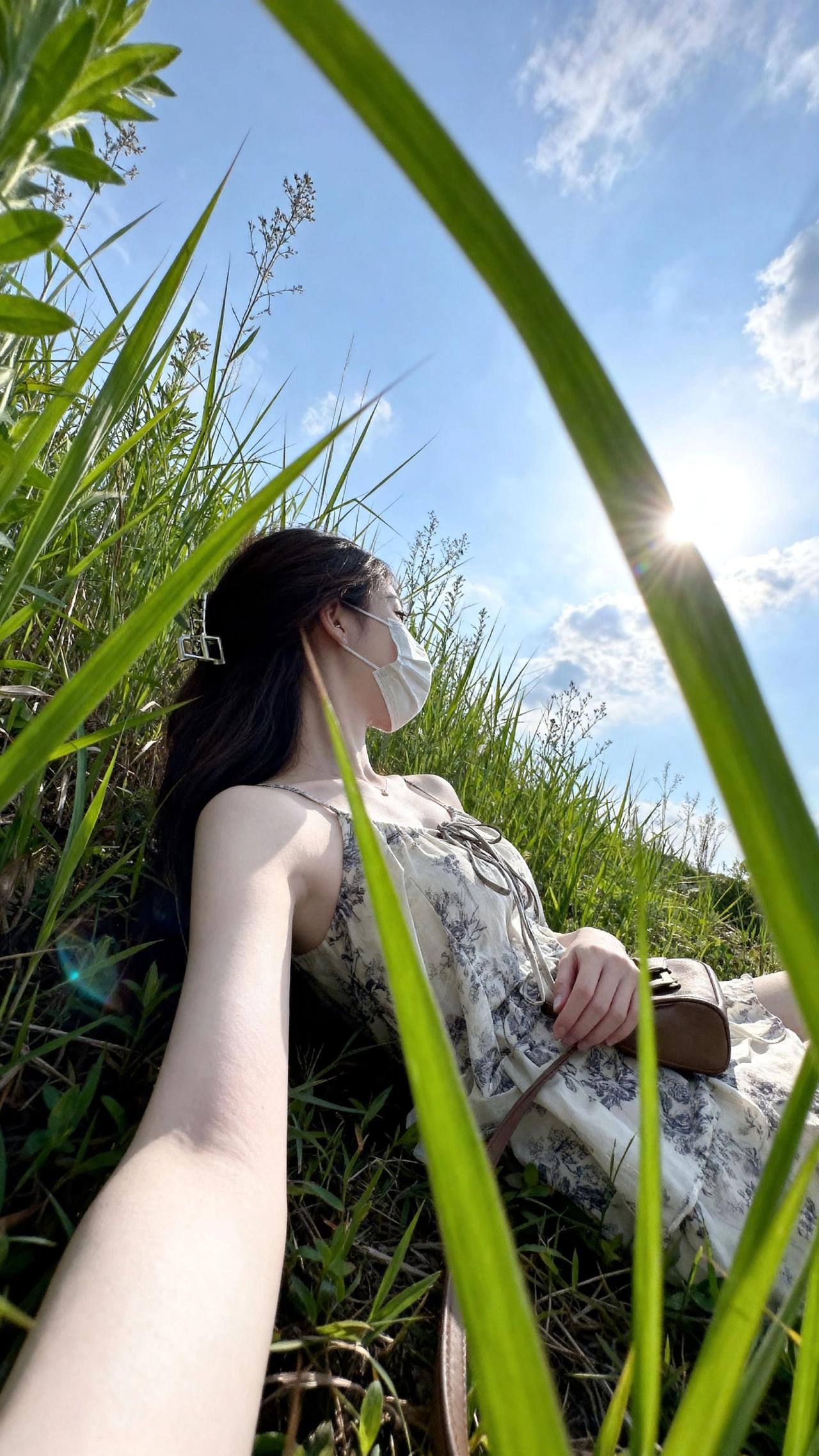夏季户外拍照真的太有氛围感啦！摄影日常vlog户外拍摄