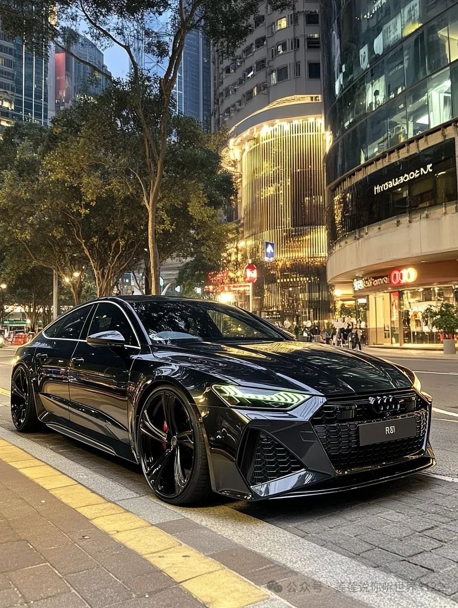 豪车超跑奥迪RS7！嘿喂狗！​​​