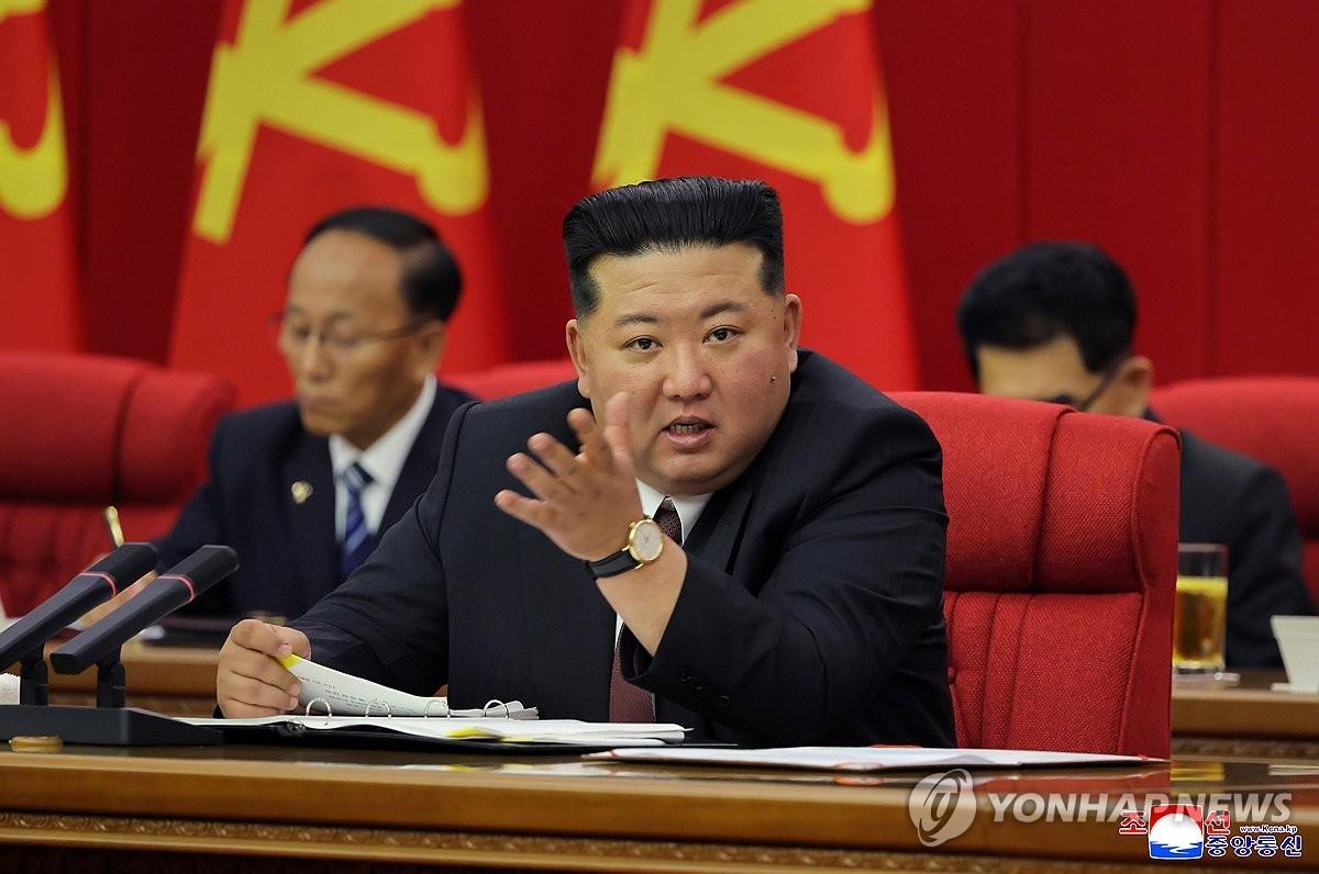 朝鲜领导人金正恩发表严正声明，6月23日，据朝中社报道，朝鲜领导人金正恩在劳动党