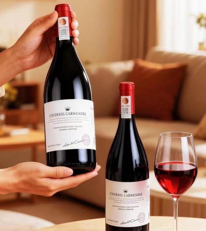 想钱想疯了吧！海南琼海，男子逛超市发现两瓶过期的干红葡萄酒，他悄悄按照原价476