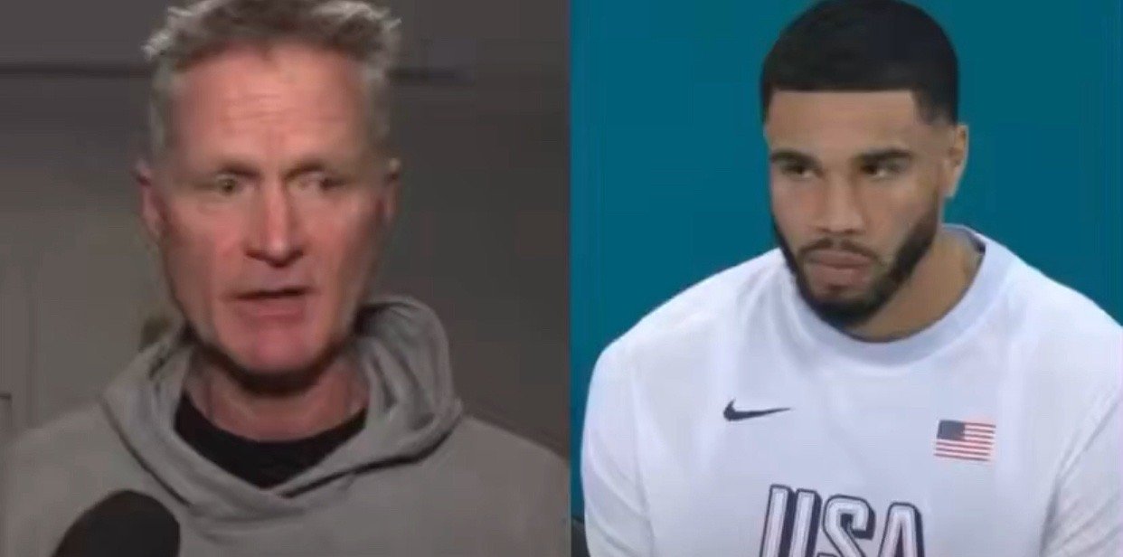 凯尔特人球星杰森塔图姆近日在Pivot播客节目中谈到了史蒂夫科尔在2024