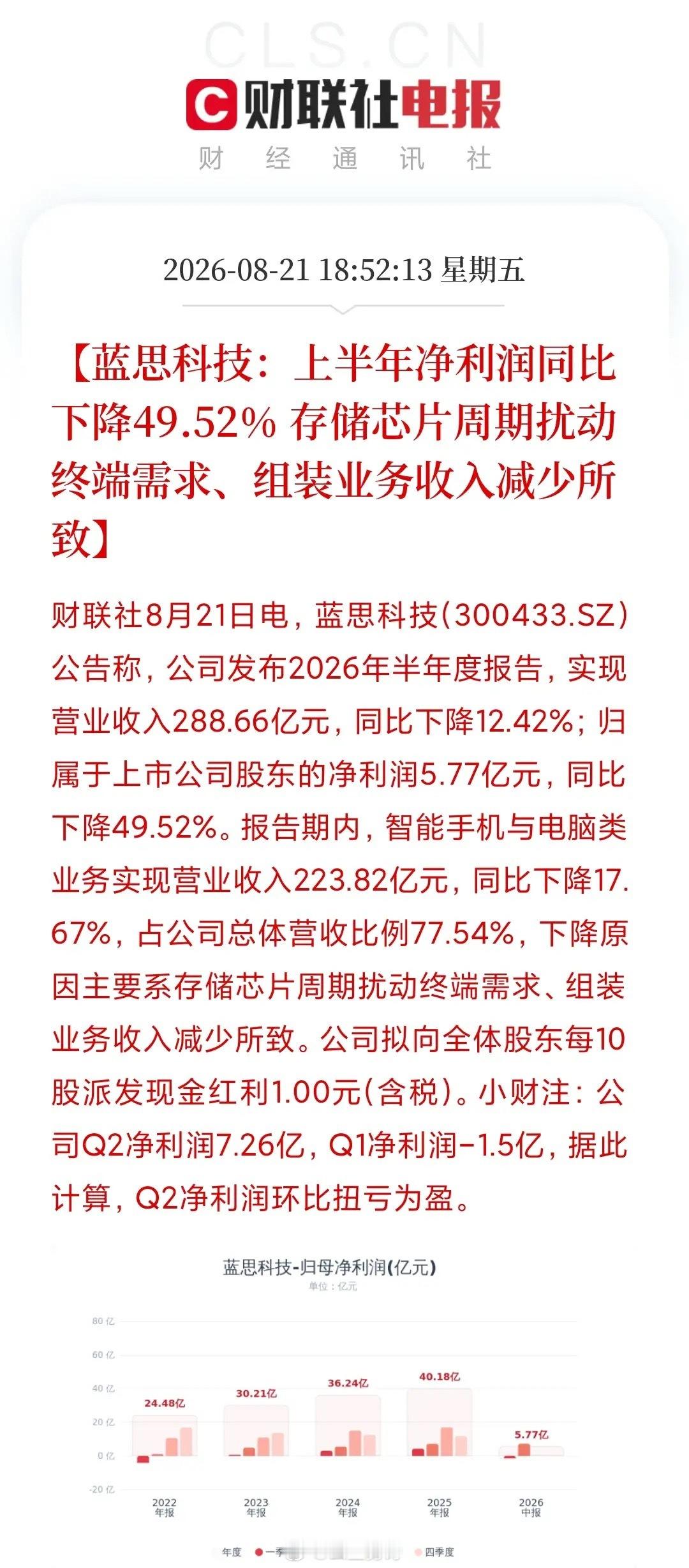 蝴蝶效应。存储芯片涨价，最终砸碎的是蓝思科技的玻璃。DDR5内存从450元飙到1800元，涨幅300