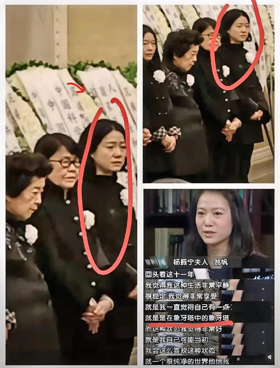 翁帆送别杨先生时情绪十分悲痛已经哭得眼睛都浮肿了,一颗大眼珠子都看不清了