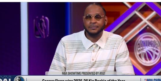 卡梅隆-安东尼认为弗拉格赢得了年度最佳新秀，独行侠解雇前总经理哈里森是错误的。