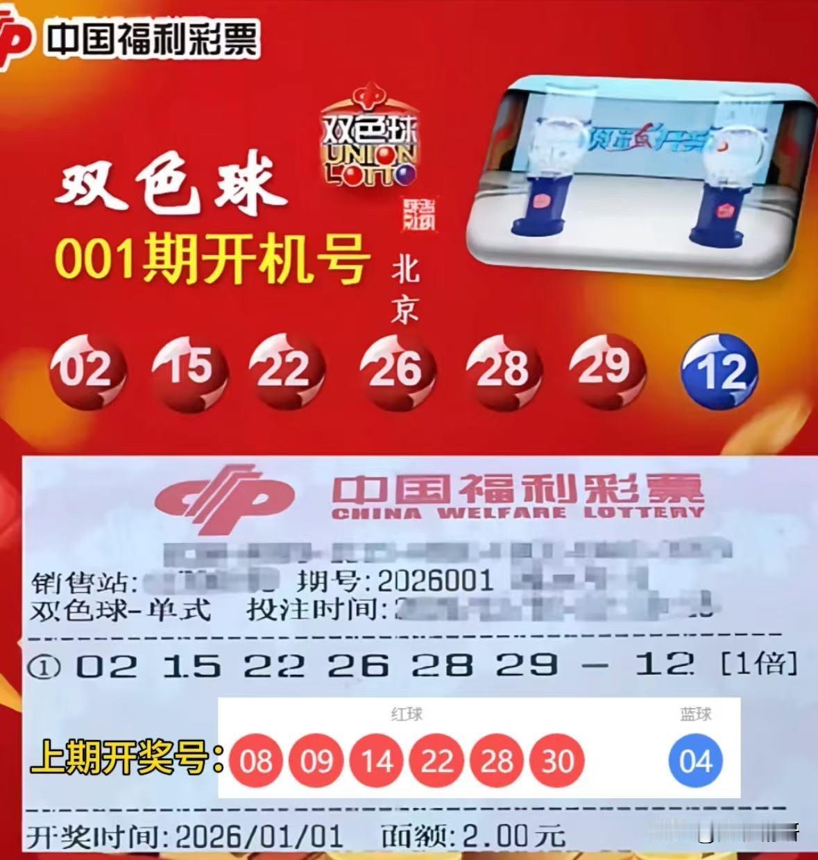 双色球第26001期开机号震撼登场，本期亮点纷呈：红球阵营中，与上期开奖号遥相呼