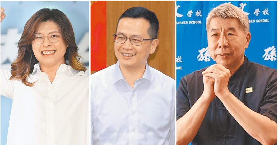 国民党主席人选的全民考验中天电视台举办的首场国民党党主席辩论会，尽管仅有3位候