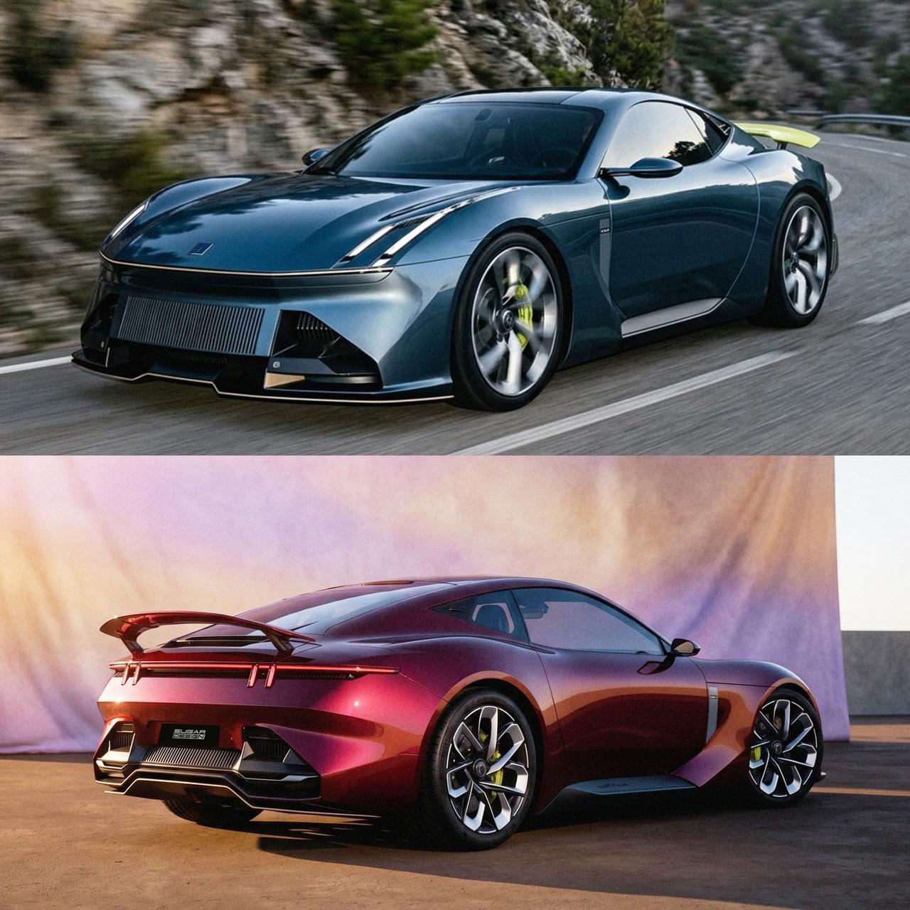 领克TND前脸风格GT跑车新车预览！今天发布的领克GT概念车，大家觉得怎么样？