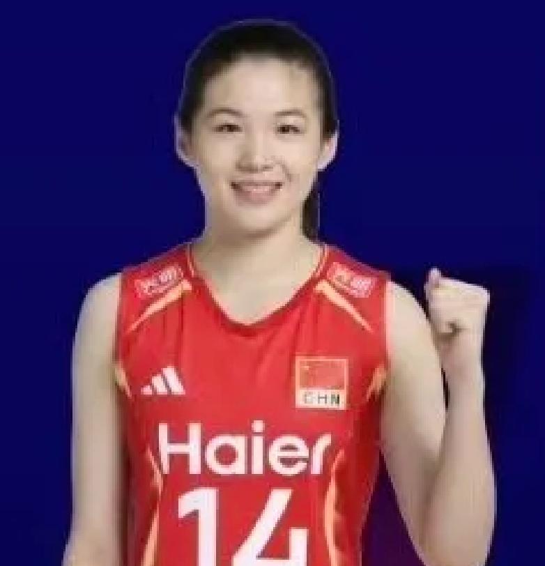 解盛玉第一次在世界大赛亮相，就征服了很多球迷。她在赛场上不仅头脑冷静，传球稳健，