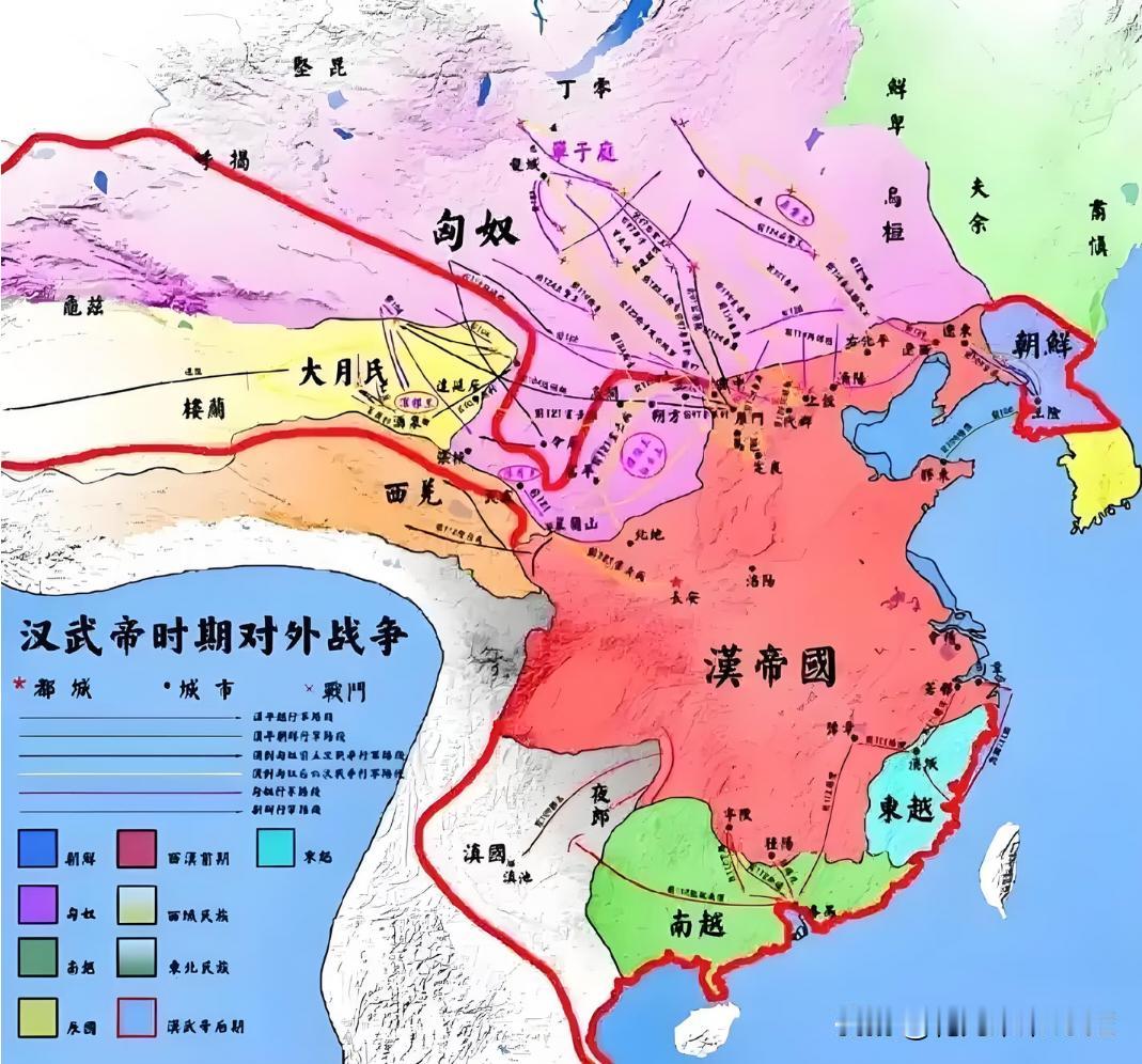 汉武帝对峙匈奴44年！才知长城的意义何在！历史上的汉武帝，是我们在历史课本上最