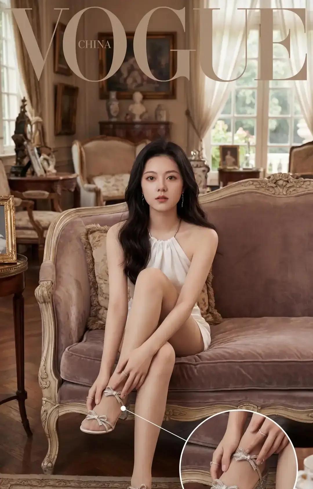 你以为赵今麦那双凉鞋配袜子是穿搭翻车别傻了，人家同款袜子搜索量一夜干了3倍，带