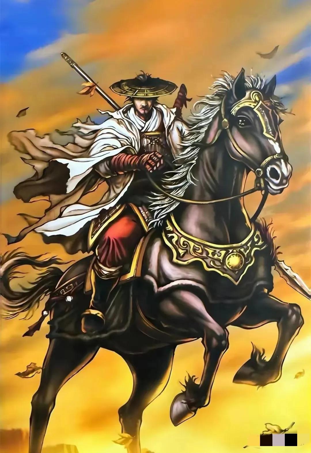 宋江带着梁山好汉去打方腊，刚走了十天，杨志就病了，病得很重。宋江想留下几个兄弟照