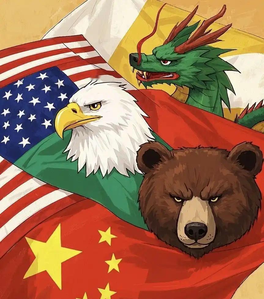 为什么美国不和俄罗斯联手，一起针对中国？说实话，不是美国不愿意，而是根本不能。美