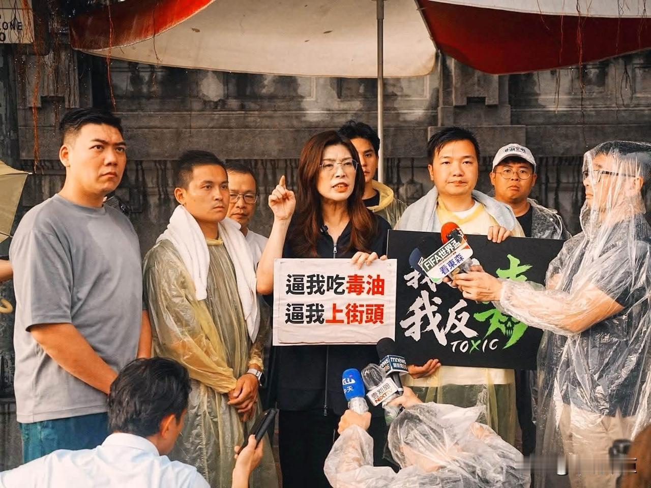 国民党主席郑丽文今（19日）在脸书发文表示，今天下午，台北下起了滂沱大雨。我赶到