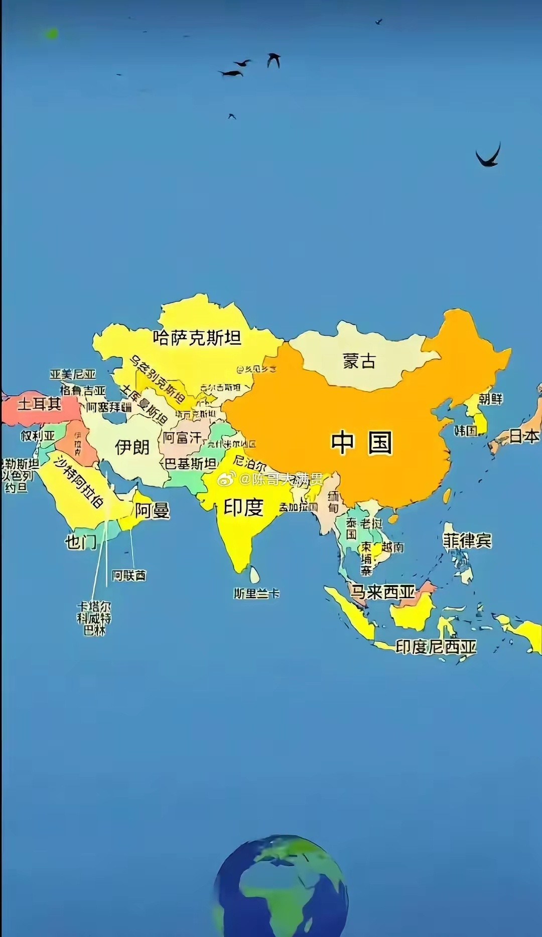 伊朗在亚洲可不是一个小国呀，能挺住么？