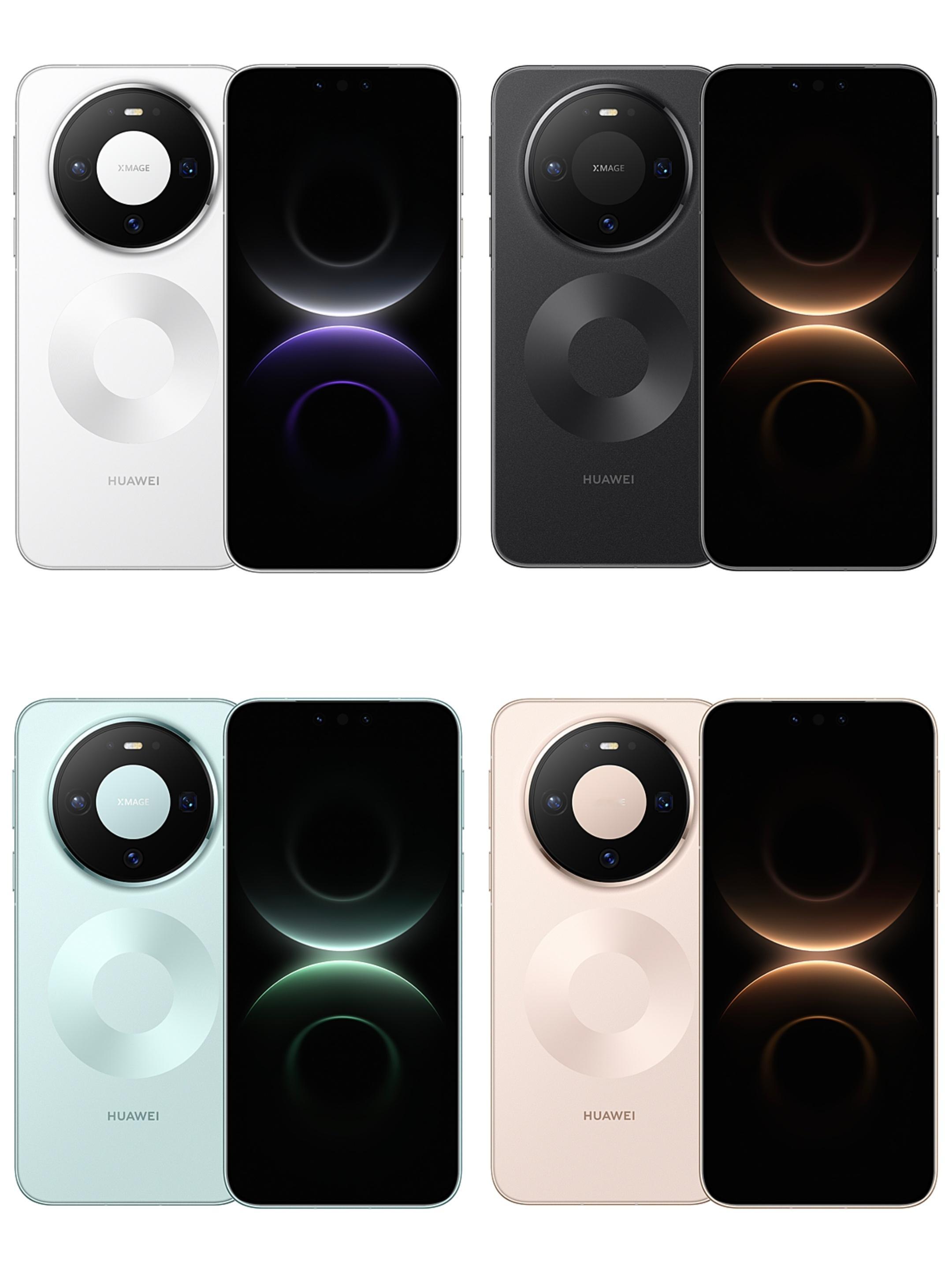 华为Mate80全系列外观出来了，感受一下：从左至右：华为Mate80、华为Ma