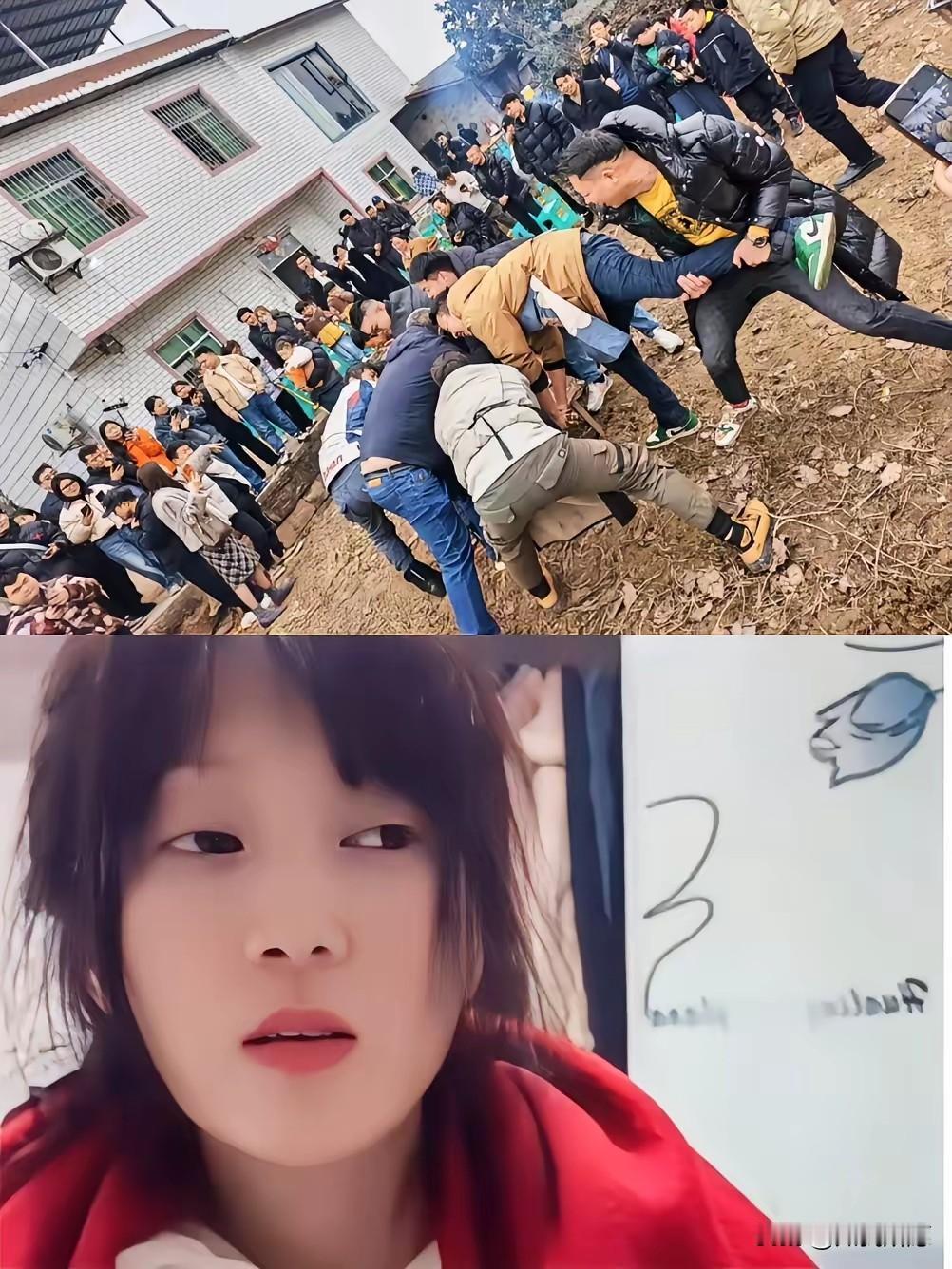 最近刷到个“魔幻”场面：一群穿着盟可睐、古驰的老哥，在泥地里抢着按猪，没按到