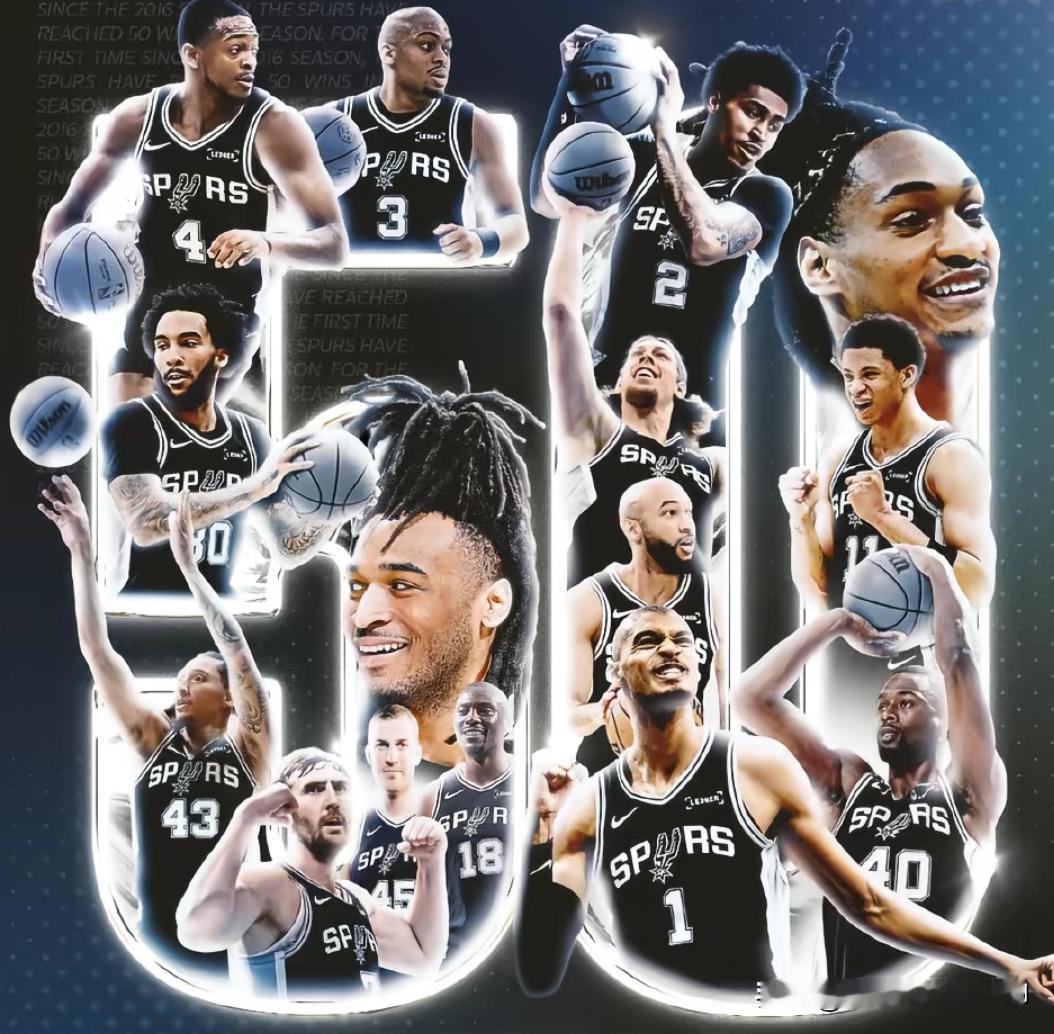 马刺是真正诠释了团队篮球，足足有7人得分上双文班亚马24.3分11.2篮板3