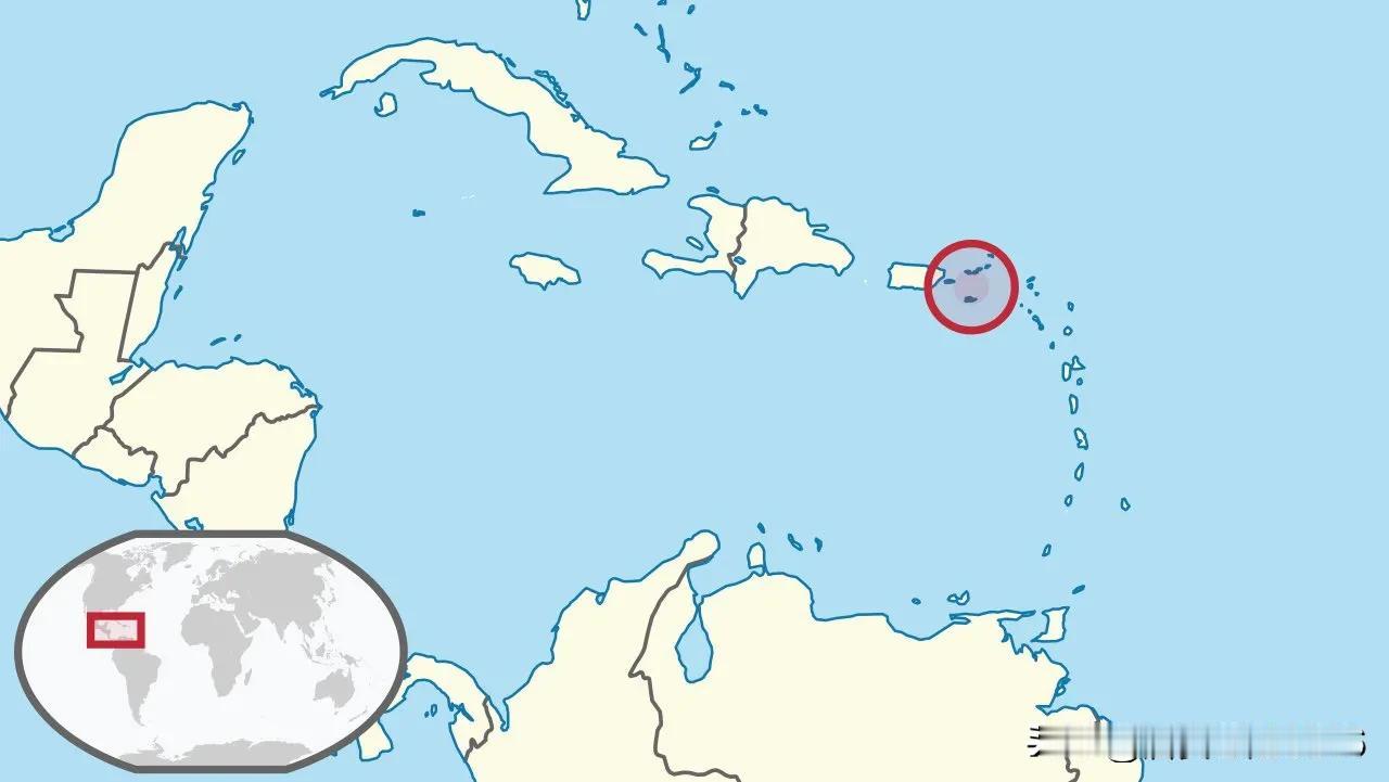 历史轮回：今天美国在加勒比海的海外领地“美属维尔京群岛”，就是从丹麦手中买来的。