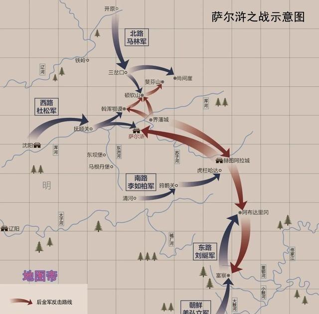 萨尔浒之战，开启了中国古代兵力写实的先河。在萨尔浒之前，打个仗20万大军起步，5