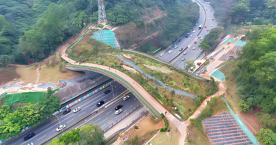 有人说深圳梅观路上这座桥有点怪怪的，桥不像桥，隧道不像隧道的！其实这体现了设