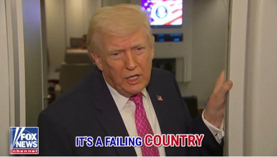 特朗普再次威胁古巴。当记者问“你提到古巴将是下一个目标是什么意思”时，特朗普说：