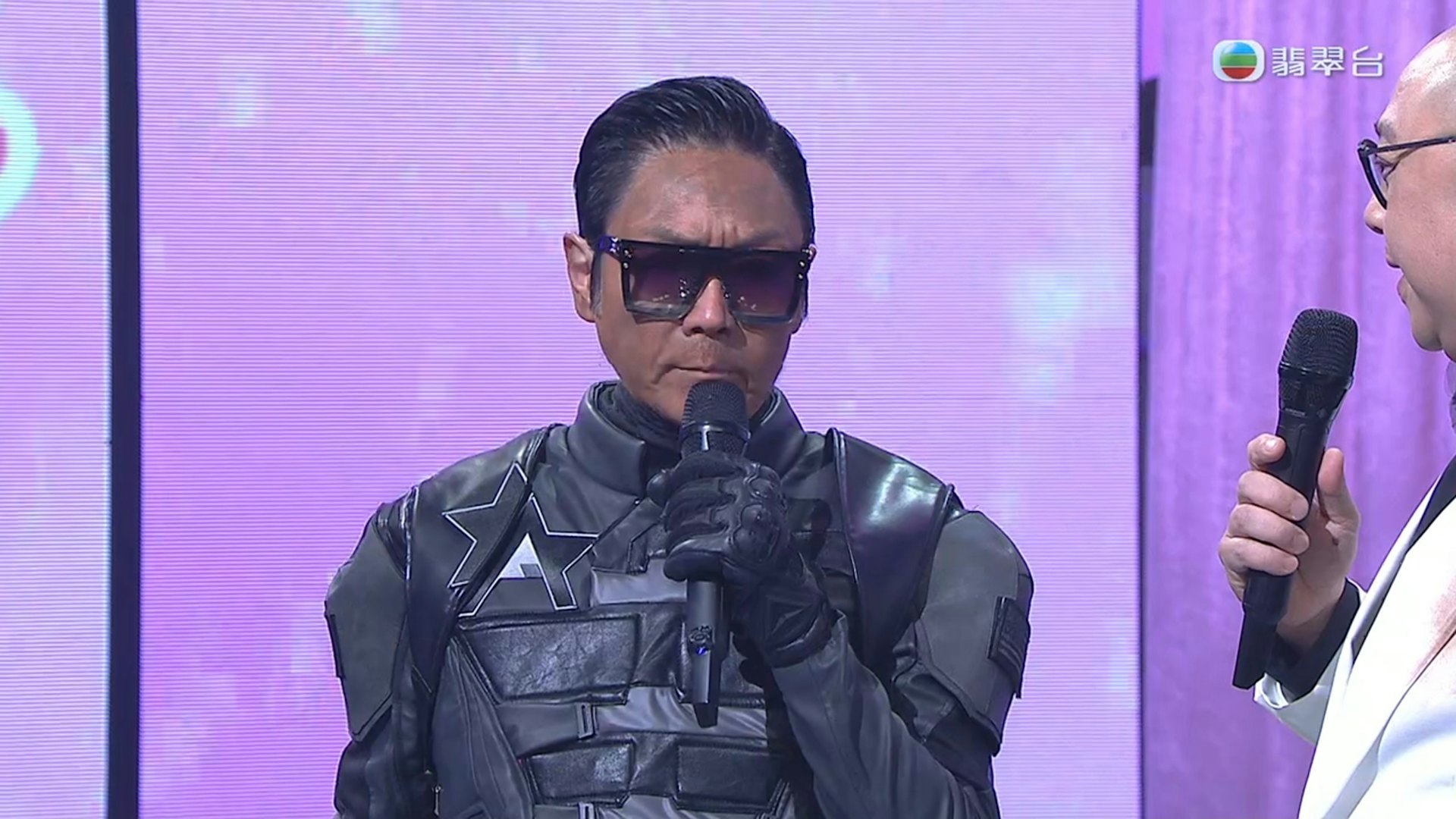 李思捷扮古天乐、王祖蓝扮陈百祥、阮兆祥扮《新闻女王》的“Man姐”。